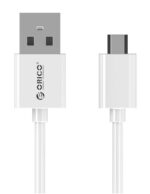 ORICO καλώδιο micro USB σε USB ADC-05, 3A, 480Mbps, 0.5m, λευκό - 6954301179610