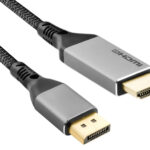 POWERTECH καλώδιο DisplayPort σε HDMI CAB-DP069, 4K/30Hz, 1.5m, μαύρο - 5210131096079