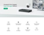 TP-LINK easy managed switch ES208G, 8x Gigabit θύρες, V1.0 - 1210002600668 - Image 2