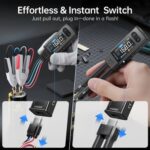 FNIRSI ψηφιακό LCR/ESR tester LCR-ST2 Plus, επαναφορτιζόμενο - 5210131164587 - Image 2