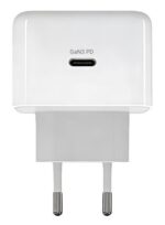 POWERTECH φορτιστής τοίχου PT-1581 με καλώδιο, USB-C, 40 έως 60W, GaN, AVS, λευκός - 5210131160152 - Image 2