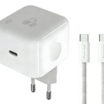 POWERTECH φορτιστής τοίχου PT-1581 με καλώδιο, USB-C, 40 έως 60W, GaN, AVS, λευκός - 5210131160152