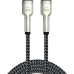POWERTECH καλώδιο USB-C PTR-0198, PD 60W, 480Mbps, 1m, μαύρο - 5210131159378