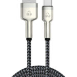 POWERTECH καλώδιο USB-C σε USB PTR-0199, PD 60W, 480Mbps, 1m, μαύρο/γκρι - 5210131159385