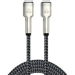 POWERTECH καλώδιο Lightning σε USB-C PTR-0200, PD 27W, 480Mbps, 1m, μαύρο/γκρι - 5210131159392