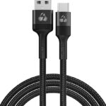 POWERTECH καλώδιο USB-C σε USB PTR-0202, PD 60W, 480Mbps, 1m, μαύρο - 5210131159415