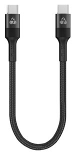 POWERTECH καλώδιο USB-C PTR-0204, PD 60W, 480Mbps, 25cm, μαύρο - 5210131160411