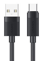 USAMS καλώδιο USB-C σε USB SJ777, 3A, 480Mbps, 1m, μαύρο - 6958444997193