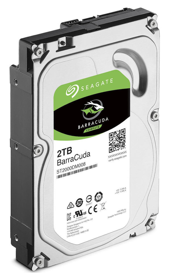 ST2000DM008 SEAGATE Σκληρός Δίσκος Barracuda ST2000DM008, 2TB, 256MB, 7200RPM, 3.5" - 5210131101735 - Image 1