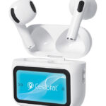 CELEBRAT earphones με θήκη φόρτισης W76, True Wireless, 13mm, 25/300mAh, λευκά - 6925146995239