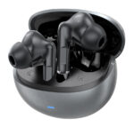 CELEBRAT earphones με θήκη φόρτισης W80, True Wireless, 13mm, 30/230mAh, γκρι - 6925146995284