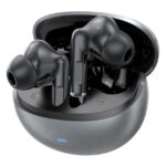 CELEBRAT earphones με θήκη φόρτισης W80, True Wireless, 13mm, 30/230mAh, γκρι - 6925146995284