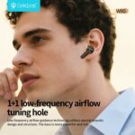 CELEBRAT earphones με θήκη φόρτισης W80, True Wireless, 13mm, 30/230mAh, λευκά - 6925146995291 - Image 2