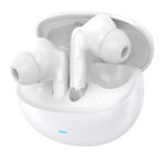 CELEBRAT earphones με θήκη φόρτισης W80, True Wireless, 13mm, 30/230mAh, λευκά - 6925146995291