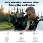 VRRIIS HDMI σύστημα ασύρματης μετάδοσης βίντεο WL096 Pro, 4K, 5GHz, έως 450m - 5210131170151 - Image 2
