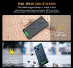 OUKITEL smartphone WP32, 6", 4/128GB, 6300mAh, IP68/IP69K/MIL-STD-810H, πράσινο - 6931940733045 - Image 2