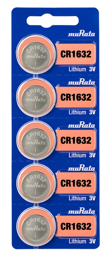 4582503192483 MURATA μπαταρίες λιθίου CR1632, 3V, 5τμχ - 4582503192483 - Image 1
