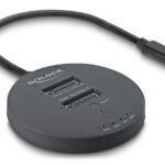 DELOCK docking station για M.2 NVMe PCIe SSD 64364, 2 θέσεων, 20Gbps, clone function, μαύρο - 4043619643646