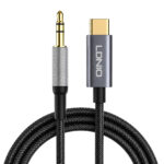 LDNIO καλώδιο USB-C σε 3.5mm LS-Y92c, 2m, μαύρο - 6933138602546