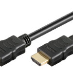 GOOBAY καλώδιο HDMI 80105 με Ethernet, soft, 4K/60Hz, 18 Gbps, 5m, μαύρο - 4040849801051