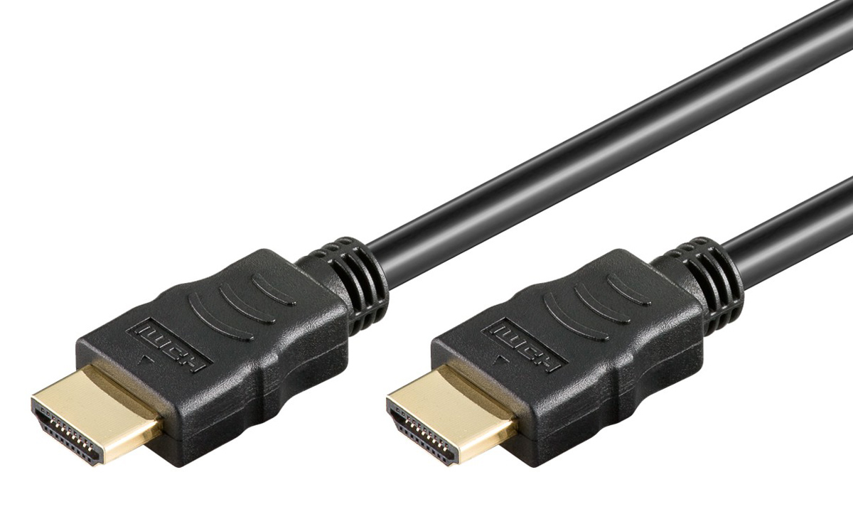 80105 GOOBAY καλώδιο HDMI 80105 με Ethernet, soft, 4K/60Hz, 18 Gbps, 5m, μαύρο - 4040849801051 - Image 1