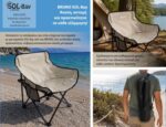 BRUNO καρέκλα παραλίας-κάμπινγκ SOL-Bay BRN-0295, αναδιπλούμενη, 61x53x65cm - 5210131160527 - Image 2