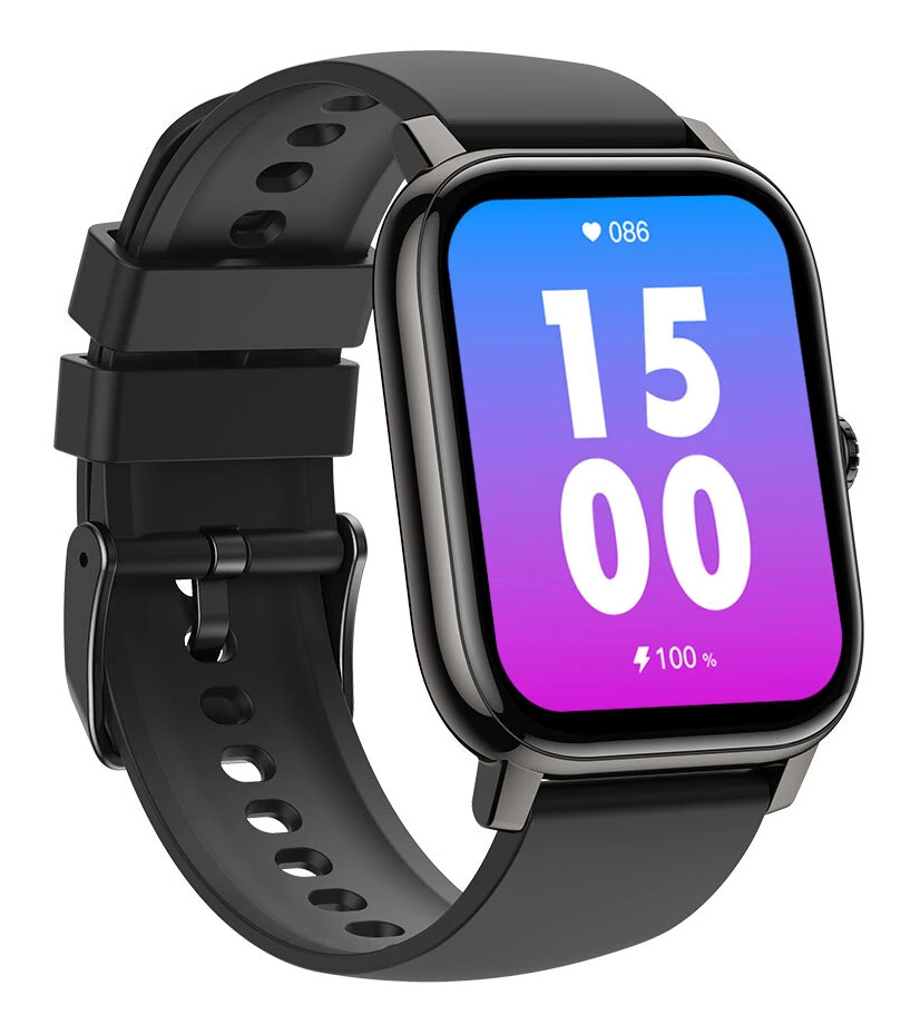 BTALKPRO-BK ZEBLAZE smartwatch Btalk Pro, heart rate, 1.91" TFT, μαύρο - 6946639814165 - Image 1