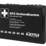 KALFF kit πρώτων βοηθειών για οχήματα FK1734-99, DIN 13164-2022, μαύρο - 40028021173408