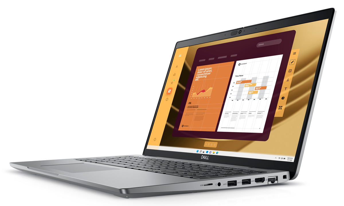 FRL-493 DELL Laptop Latitude 5550, Factory Refurbished Grade A, i5-1345U, 16/256GB SSD, 15.6", Cam, Integrated Graphics, Windows 11 Pro - 5210131173329 - Image 1