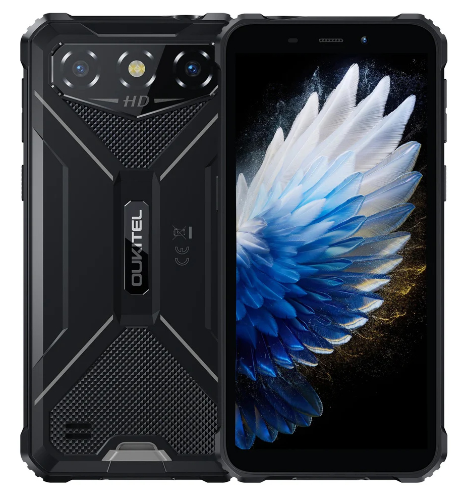 G3-4-128-BK OUKITEL smartphone G3, 6", 4/128GB, 6300mAh, IP68/IP69K/MIL-STD 810H, μαύρο - 6941749814753 - Image 1