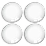 HOME USE στοπ πόρτας HUH-0263, αυτοκόλλητο, PU πλαστικό, 40x8mm, διάφανο, 4τμχ - 5210131160947