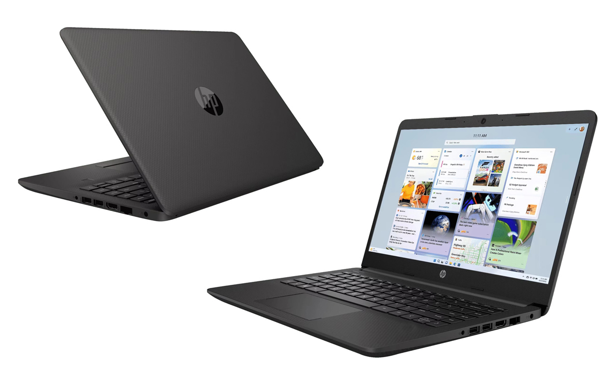 L-5320-GC HP Laptop 245 G9, Grade C, Ryzen 5 5425U, 8/256GB NVME, 14", Cam, Radeon Graphics, FreeDOS - 5210131173527 - Image 1
