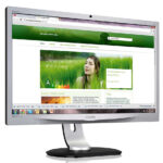 PHILIPS used οθόνη 241P4LRYES LED, 24" 1920x1080, VGA/DVI/DisplayPort, Grade B - 5210131169889