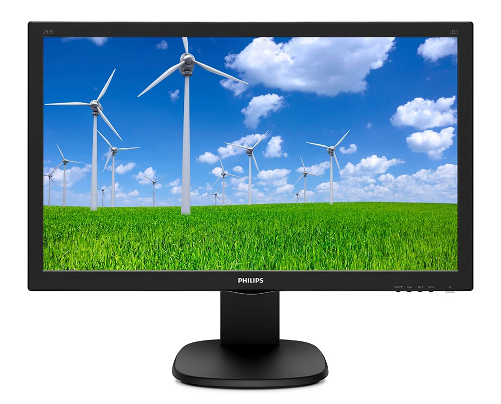 M-243S5LJMB-GA PHILIPS used οθόνη 243S5LJMB LED, 23.6", 1920x1080, VGA/DVI/HDMI/DisplayPort, Grade A - 5210131115329 - Image 1