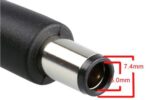 POWERTECH αντάπτορας για φορτιστή laptop M9 για Dell 7.4x5mm, 19.5V, μαύρος - 5210131024836 - Image 2