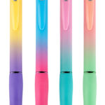 MP στυλό διαρκείας ballpoint PE140-13, 0.7mm μύτη, 14.5cm, μπλε, διάφορα σχέδια, 1τμχ - 8435721038407