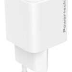 POWERTECH φορτιστής τοίχου PT-1612, USB-C, 100W, GaN, AVS, λευκός - 5210131163245