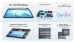 DOOGEE tablet Tab E3 Max, 14", 8/256GB, 4G, Android 16, 13500mAh, γκρι - 6942654909893 - Image 2
