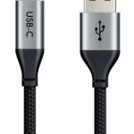 CABLETIME καλώδιο USB-C σε USB CT-C160-PU32-CMAMN1, 3A, 480Mbps, 0.25m, μαύρο - 5210131130681