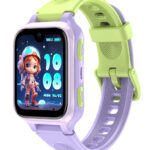 LAGENIO GPS smartwatch για παιδιά K9, 1.78" AMOLED, με κάμερα, 4G, IP68, μωβ - 5210131172599