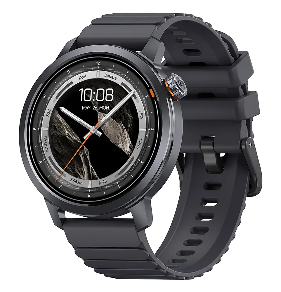 KOS-ORB-BK KOSPET smartwatch Orb, heart rate, 1.43" AMOLED, IP68, μαύρο - 6978602500140 - Image 1