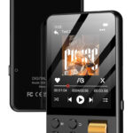 RUIZU MP3 player M19 με οθόνη αφής 2.4", 32GB, Bluetooth, μαύρο - 5210131172056