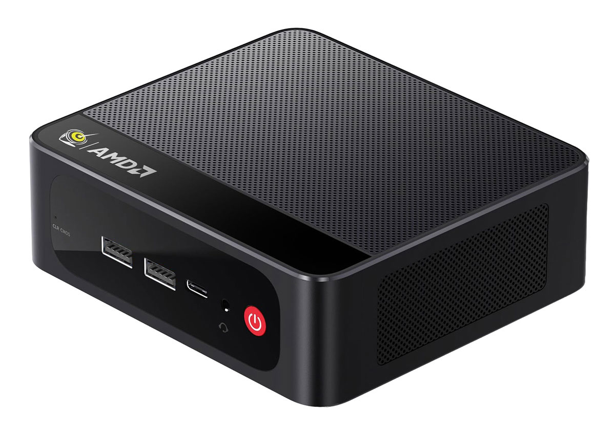 SER5MAX-7735U-16500 BEELINK mini PC SER5 Max, AMD Ryzen R7 7735U, 16GB, 500GB M.2, Windows 11 Pro - 5210131173916 - Image 1